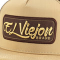 EL VIEJON EVPatch Khaki/Brown Flat Visor Hat