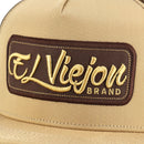 EL VIEJON EVPatch Flat Visor Cap , Khaki