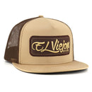 EL VIEJON EVPatch Flat Visor Cap , Khaki