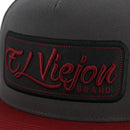 EL VIEJON EVPatch Flat Visor Cap , Dark Grey
