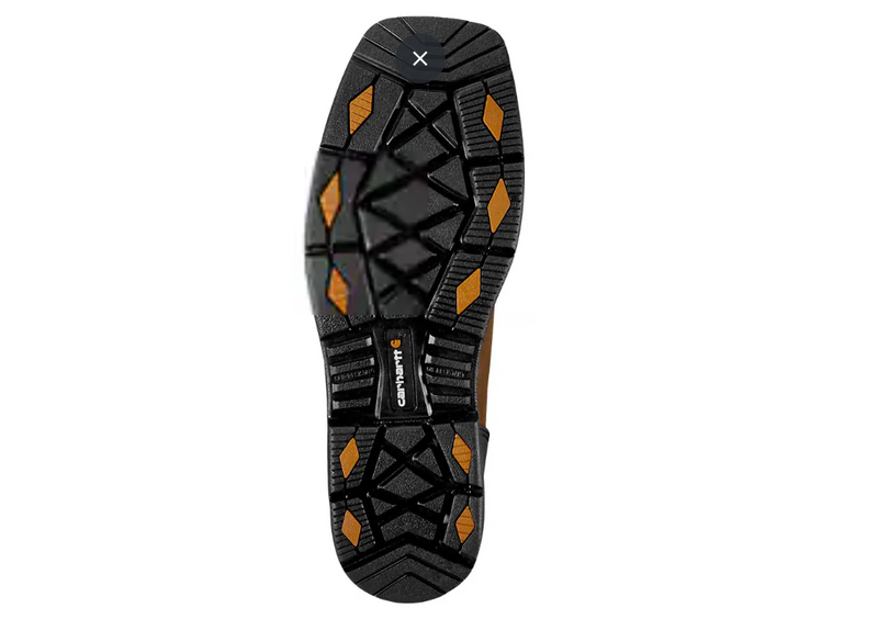 CARHARTT Men's Montana Waterproof 11" Steel Square Toe Wellington FQ1275