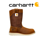 CARHARTT Men's Wellington Wedge Boot 10 Inch  Round Toe Waterproof Soft Toe Work Boots FW1032