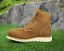 CARHARTT Men's Wedge Waterproof Moc Nano Toe Work Boot, Brown, 6