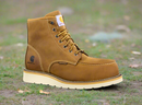 CARHARTT Men's Wedge Waterproof Moc Nano Toe Work Boot, Brown, 6
