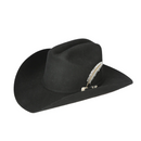 EL GENERAL Two-Tone Metal Hat Feather 45003