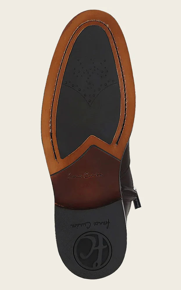CUADRA Men's Urban Bovine Leather Boot With Zippers FC861