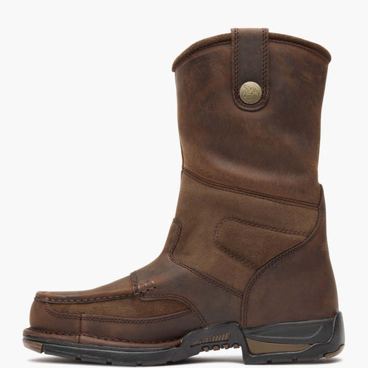 GEORGIA BOOT Men's Athens Waterproof Wellington 10 Inch Work Boot, Brown