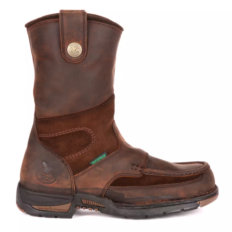 GEORGIA BOOT Men's Athens Steel Toe Waterproof Wellington G4603