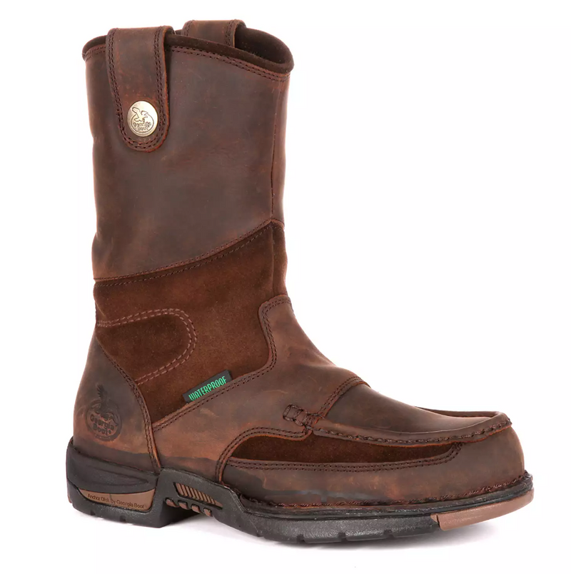 GEORGIA BOOT Men's Athens Steel Toe Waterproof Wellington G4603