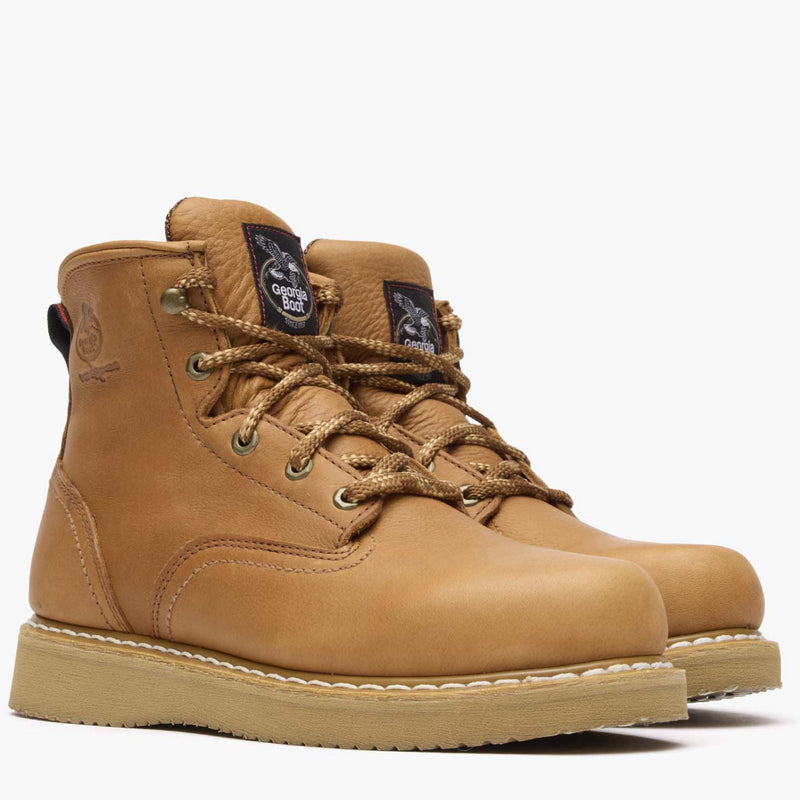 GEORGIA BOOT Men's Georgia 6 Inch Wedge Work Boot