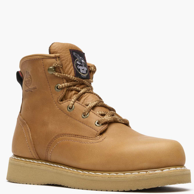 GEORGIA BOOT Men's Georgia 6 Inch Wedge Work Boot