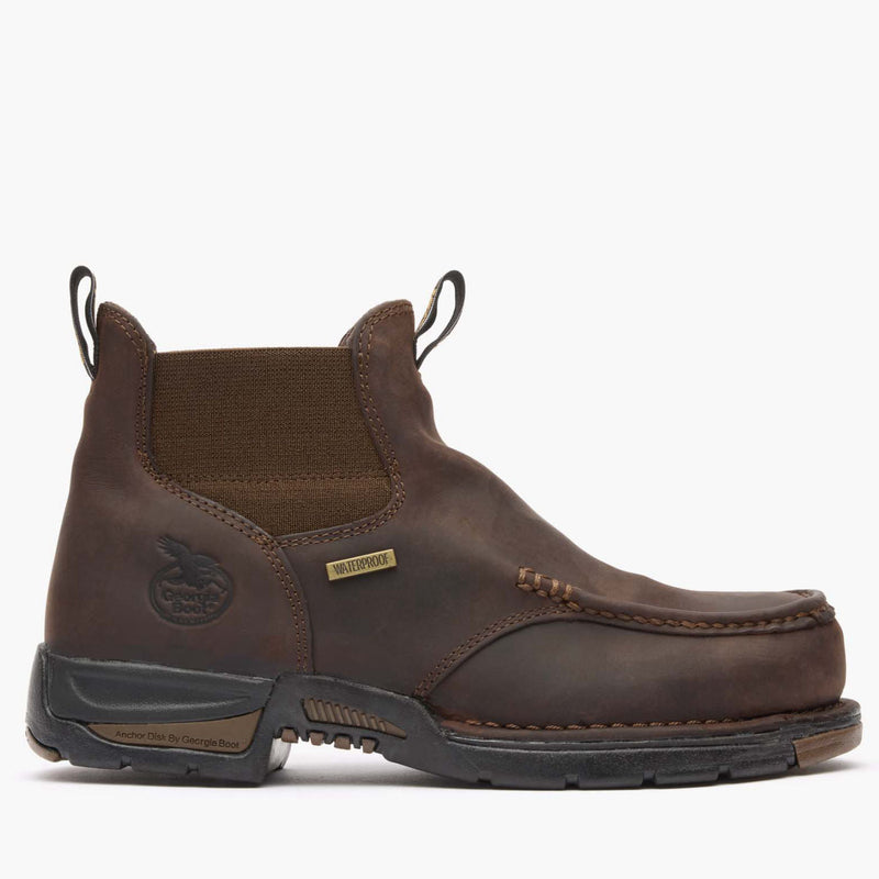 GEORGIA BOOT Men's Athens Chelsea 5 Inch Waterproof Work Boot