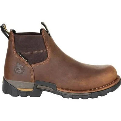 GEORGIA BOOT MEN'S Eagle One Waterproof Chelsea Work Boot GB00315