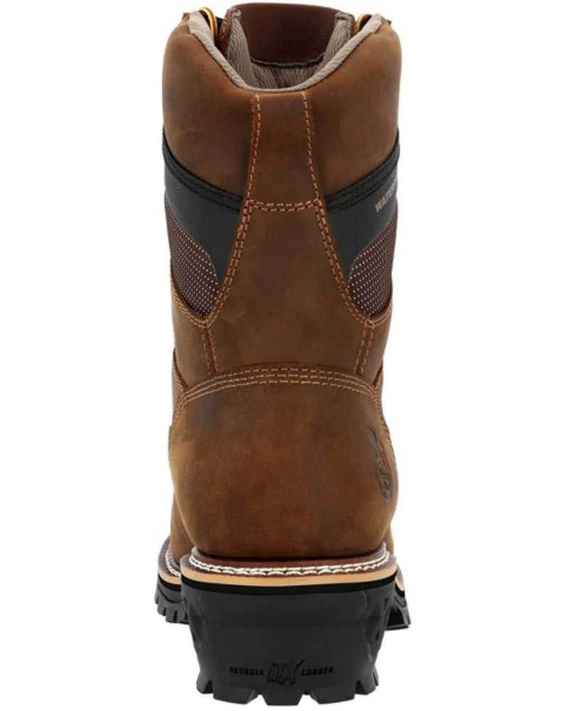 GEORGIA BOOT Men's LTX Logger Composite Toe Waterproof Work Boot GB00617
