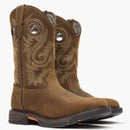 GEORGIA BOOT Men's CARBO-TEC FLX Soft Toe Waterproof  Work Boot, Brown