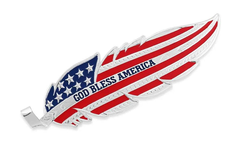 MONTANA USA Flag Hat Feather HF5458