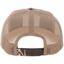 HOOEY Black Lab Dog Patch Trucker Cap, Camo