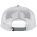 HOOEY Cactus Rope Patch Trucker Cap, Grey