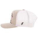 HOOEY John Wayne Logo Trucker Cap,Tan