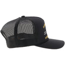 HOOEY Rank Stock Logo Trucker Cap, Black 2562T­-BK