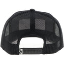 HOOEY Rank Stock Patch Logo Trucker Cap, Black