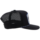 HOOEY Trip 5-Panel Trucker Cap, Black