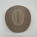 CUADRA Men's 10X Rancher and Ostrich Belly hatband Cowboy Hat CF10031240
