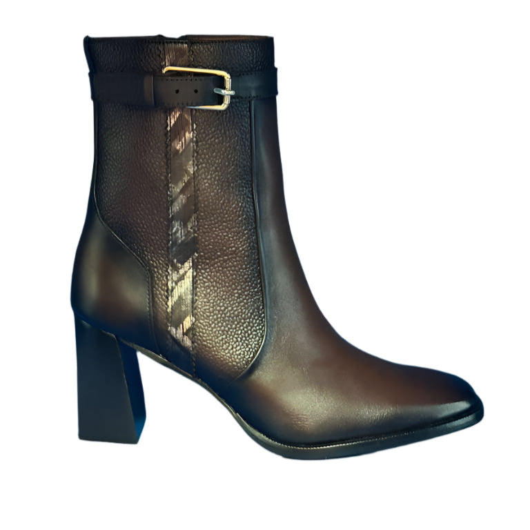 CUADRA Women's Boot Dark Brown Cowhide FC906