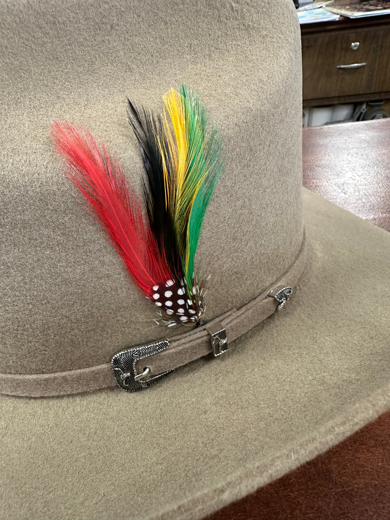 CUERNOS CHUECOS Men's 6X Durango Joan Wool Felt Cowboy Hat, Camel