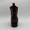 CUADRA Men's Fuscus Lomo Belly Leather Zipper & Elastic Square Toe Western Boot