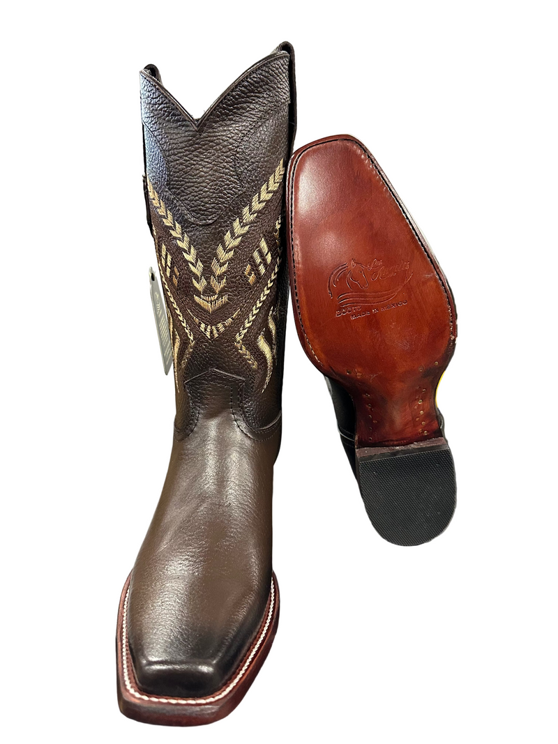 LOS ANGELES BOOTS Men's Western Boot, Brown