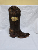 JAR BOOTS Women's Vintage Western Boots Coral Toe 4574