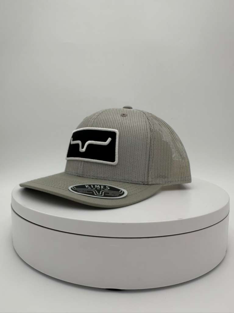 KIMES RANCH All Mesh Trac Trucker Cap, Grey