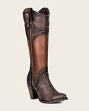 CUADRA Women’s Bovine Leather Pitbull Damaso Round Toe Western Boot CU583