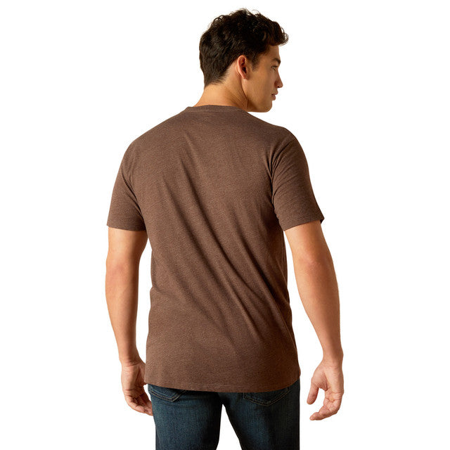 Camiseta con paisaje y logotipo de ARIAT para hombre 10051759