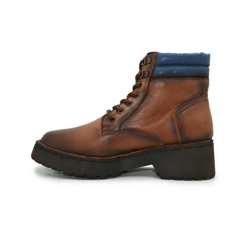 LOBO SOLO Women's Era Leather 5021 Ankle Boots 44171