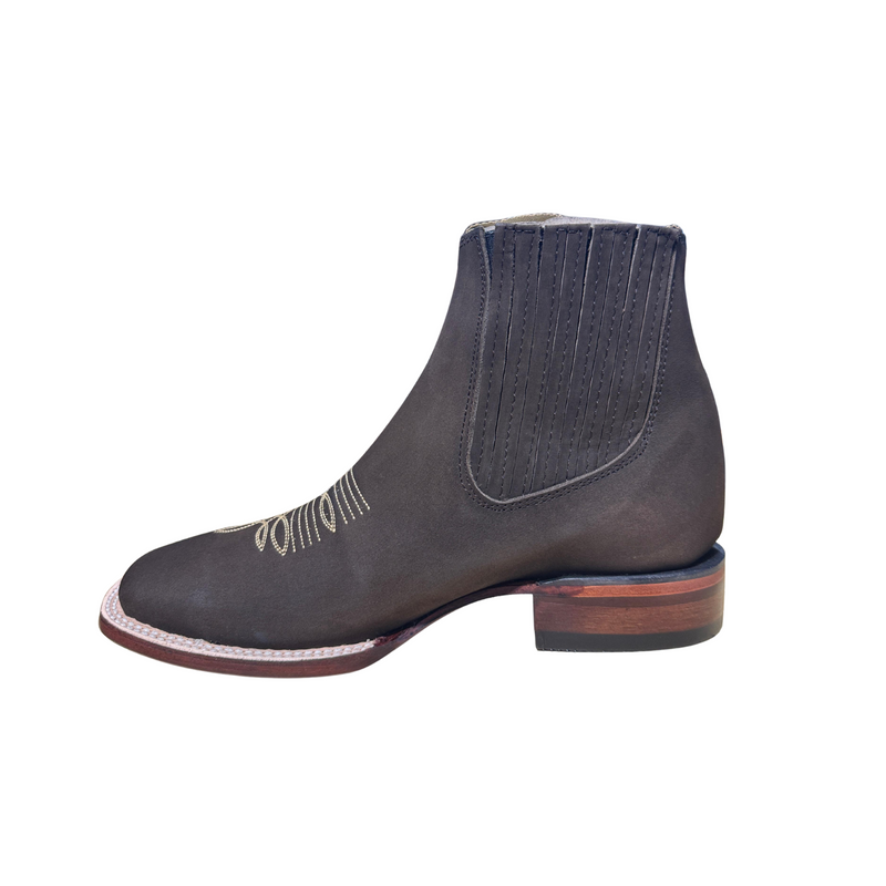 LOS ANGELES Men's Nobuck Western Ankle Boot 706307