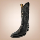 EL GENERAL Men's  Exotic Leather Lizard Western Boot
