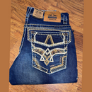 MONTERO Men's Denim Stretch Bootcut Jean MT4637