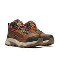 MERREL Men's Moab Speed 2 Mid Waterproof Carbon Fiber Work Boot, Light Brown