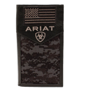 Ariat Men's Black Camo Rodeo Wallet A3536401