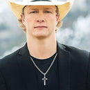 MONTANA Silversmiths Rope Wrapped Cross Necklace