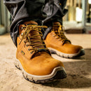 DEWALT Men's Nampa Waterproof , Nubuck Leather, Soft Toe Work Boot