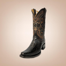 EL GENERAL MEN'S WESTERN BOOTS GENUINE LEATHER OSTRICH LEG
