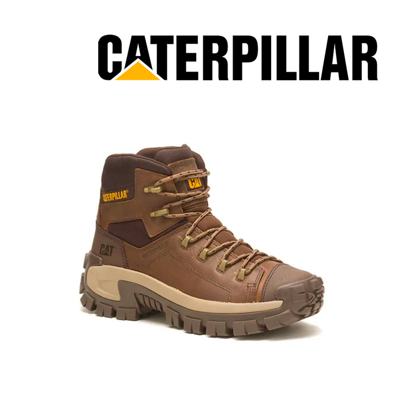 CATERPILLAR Men's Invader Hiker Waterproof Work Boot P51083