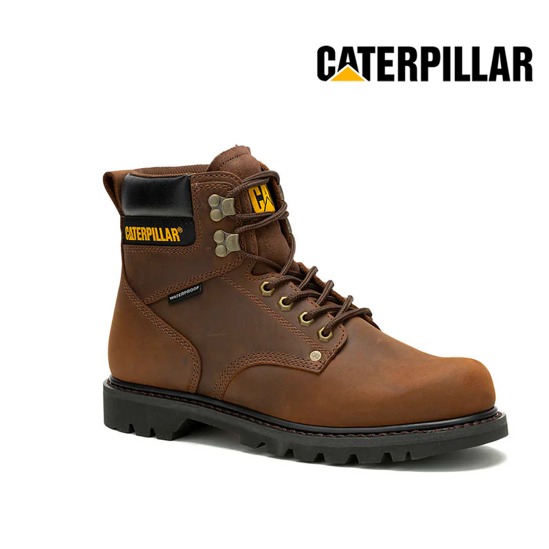 CATERPILLAR Men's Second Shift Waterproof Soft Toe Work Shoes P51086