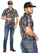 EL CENTENARIO Men's Denim Premium Bootcut Jeans