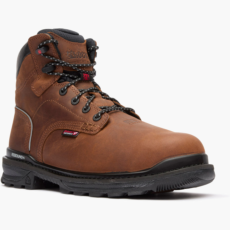 ROCKY Men's Rams Horn 6 Inch Composite Toe Waterproof Work Boot