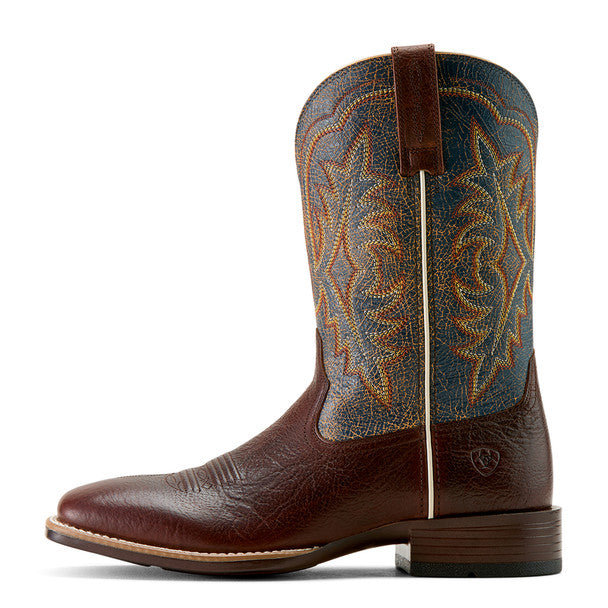 ARIAT Men's Ryden Ultra Textured Oak Western Boot, Brown