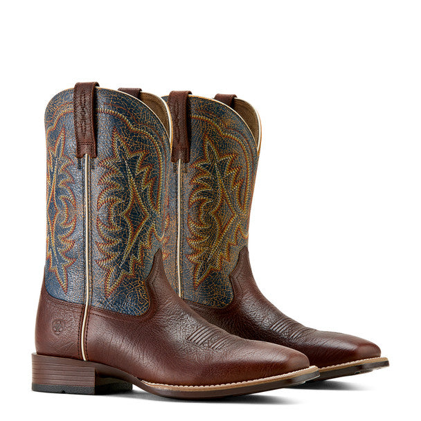 ARIAT Men's Ryden Ultra Textured Oak Western Boot, Brown